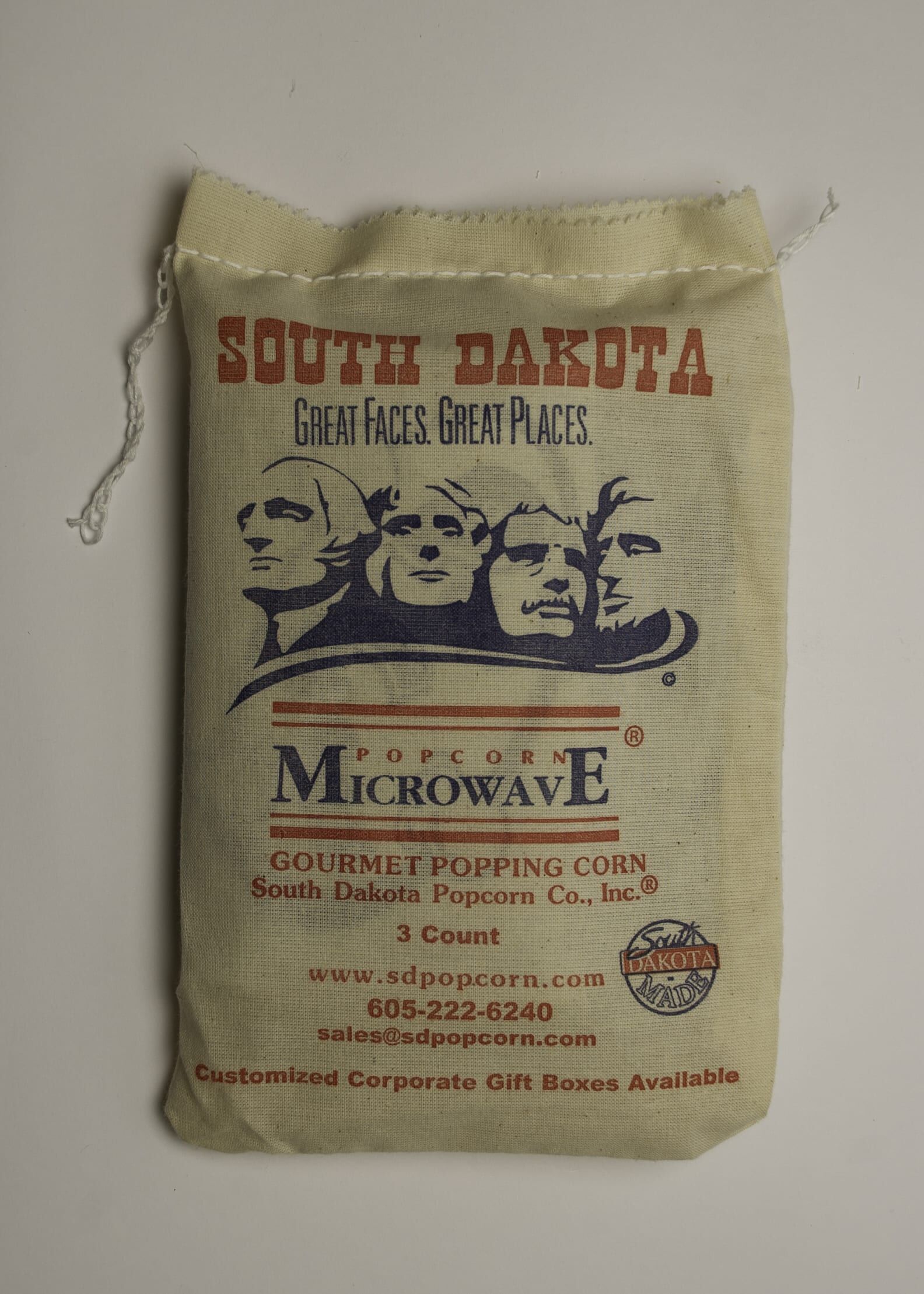 3 Pkgs Burlap Microwave (Natural Flavor)