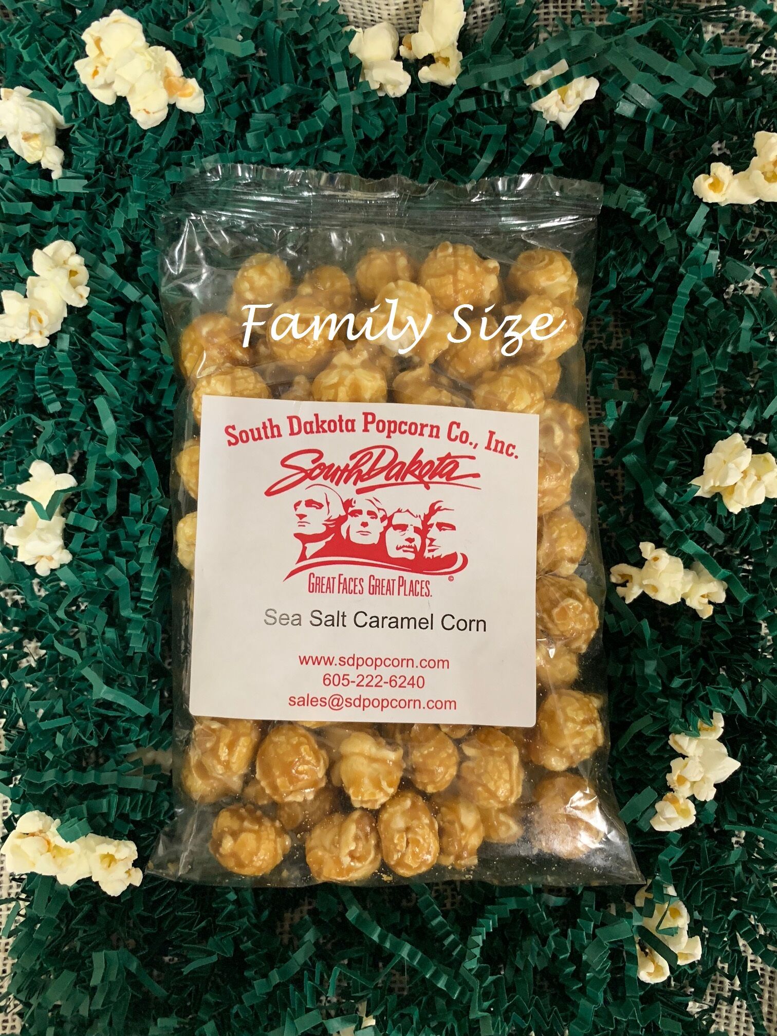 Caramel Sea Salt Popcorn Family Size