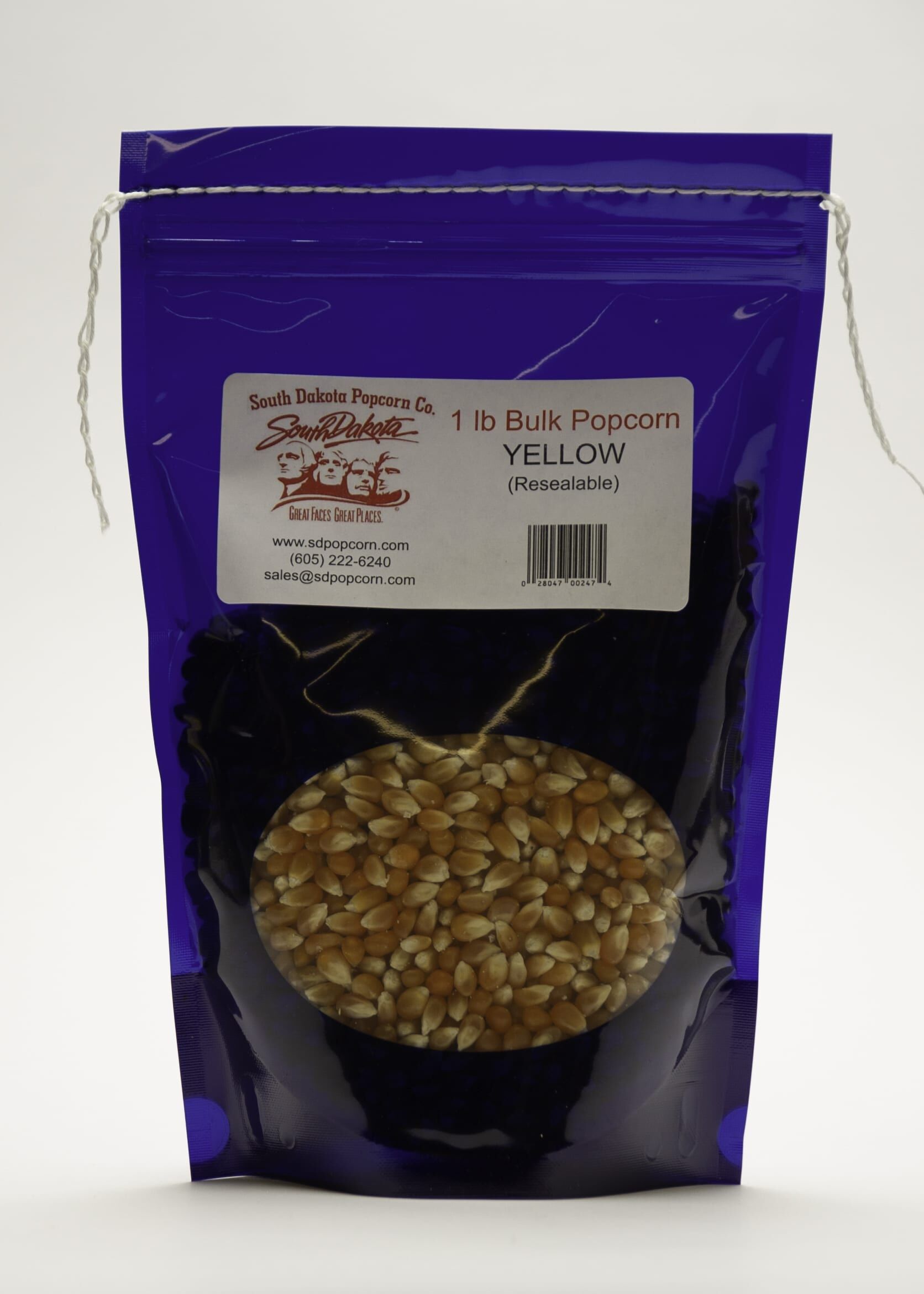 Bulk 1 lb Resealable Bag - Yellow