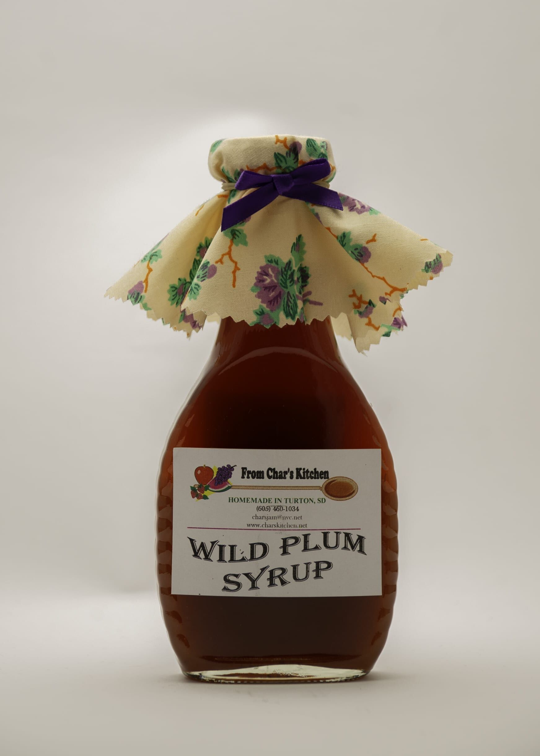 Wild Plum Syrup - 10 oz