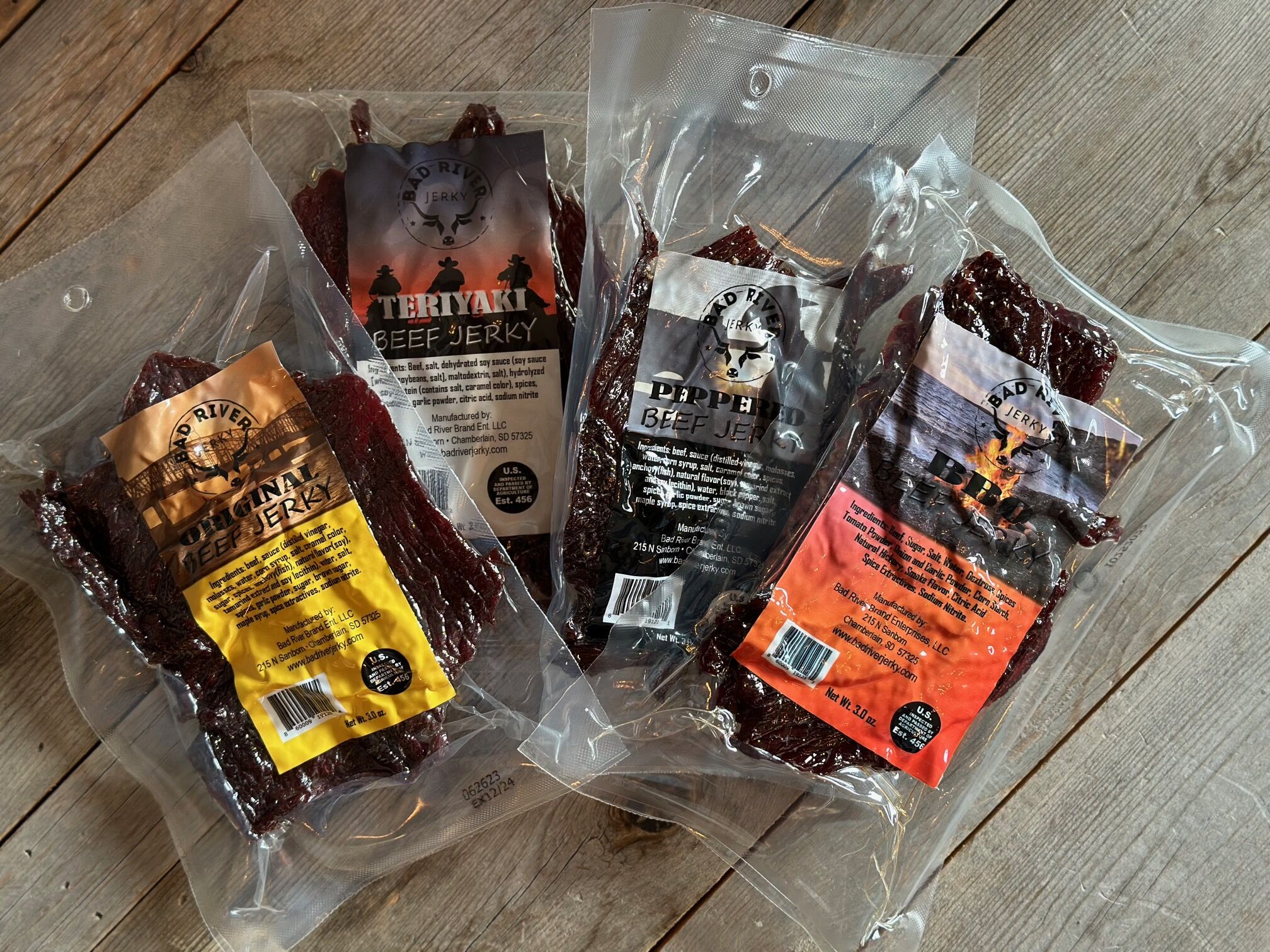 Bad River Jerky (Asst flavors)