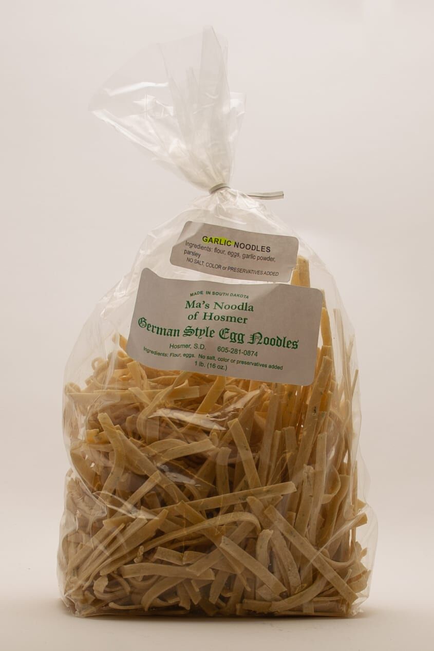 German Style Hosmer Egg Noodles  - Garlic